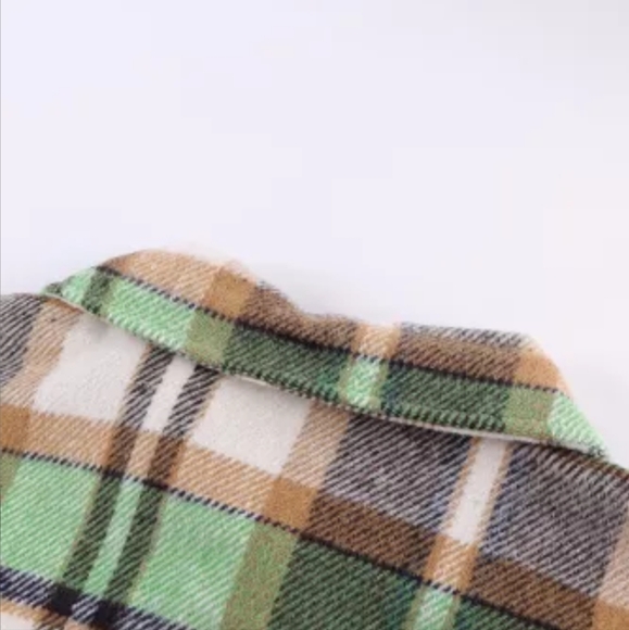 π₯πHPπNew Geometric Plaid shacket - Picture 10 of 16